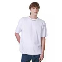 ราคา JOHN HENRY เสื้อยืดผู้ชาย ทรงหลวม LOGO MANIA สีขาว S (MKP2094535)