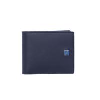 ราคา GUY LAROCHE MENWEAR กระเป๋าสตางค์หนังเรียบ มีช่องใส่เหรียญ สีน้ำเงิน (BW13374W5NVS1) One Size (MKP2087950)