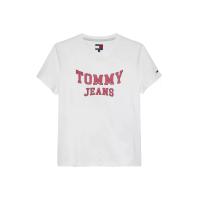 ราคา Tommy Jeans เสื้อยืดผู้หญิง สีขาว ทรง Regular M (MKP2055411)