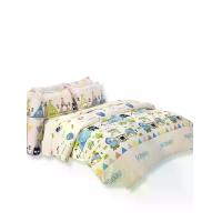ราคา FOUNTAIN ชุดผ้าปูพร้อมผ้านวมเย็บติด 3.5 ฟุต 4 ชิ้น (ทวินไซส์) รุ่น FOUNTAIN พิมพ์ลาย FTC151 หลากสี (MKP2042239)