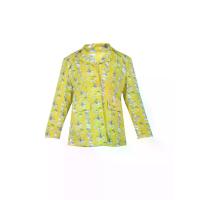 ราคา Shaka เสื้อเบลาส์ผู้หญิง แจ็คเก็ตทรงเทเลอร์ สีเหลือง S (MKP2093988)