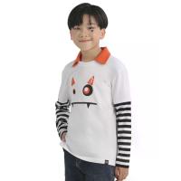 ราคา LEE KIDS เสื้อยืดแขนยาวเด็กผู้ชาย / เด็กผู้หญิง คอลเลคชั่น Halloween สีขาว 8 UK (MKP2092591)