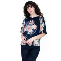 ราคา MIKIKO เสื้อเบลาส์ ผู้หญิง แขนยาว ชีฟองโดบี้ กรมท่า L (GRMKPPR000186959)