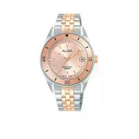 ราคา ALBA นาฬิกาข้อมือผู้หญิง Boyish รุ่น AG8Q13X ขนาด 34 มม. สีชมพู (CDS24358545)