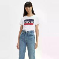 ราคา LEVI'S เสื้อยืด Women's Perfect Tee รุ่น 17369-0297 สี White S (GRMKPPR000063303)