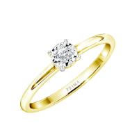 ราคา Prima แหวนเพชร 105R3979-01 สี Gold 51 (GRMKPPR000068959)