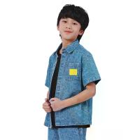 ราคา LEE KIDS เสื้อเชิ้ตแขนสั้นเด็กผู้ชาย คอลเลคชั่น Lee Smiley สียีนส์กลาง 6 UK (MKP2086715)