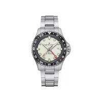 ราคา HAMILTON นาฬิกาข้อมือผู้ชาย Khaki Navy Scuba Automatic GMT 43mm รุ่น H82555150 สีเงิน (MKP2095223)