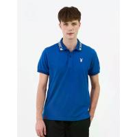 ราคา PLAYBOY โปโลผู้ชาย สี น้ำเงิน M (GRMKPPR000184886)