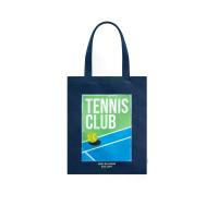 ราคา Moo [MOO 5/25]กระเป๋าผ้าแคนวาส สกรีนลาย Tennis Club ที่ด้านหน้า One Size (MKP2095652)