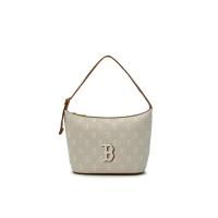 ราคา MLB กระเป๋าทรงโฮโบ ยูนิเซ็กส์ Classic Jacquard Monogram Hobo Bag รุ่น 3ABQM015N 43BGL สีเบจ FREE SIZE (GRMKPPR000163955)