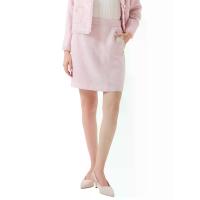 ราคา ESPADA กระโปรงทรงดินสอผ้าทวีต ผู้หญิง สีชมพู M (MKP2092084)