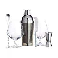 ราคา BarCraft ชุดแก้วค็อกเทลและขวดผสมค็อกเทล รุ่น BCGINSET (MKP0688063)