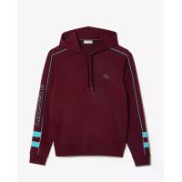 ราคา LACOSTE เสื้อสเวตเชิ้ตผู้ชายลาคอสท์ มีฮู้ด สีแดง 5 (MKP2093428)