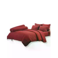 ราคา FOUNTAIN ชุดผ้าปูที่นอน 6 ฟุต 6 ชิ้น (คิงไซซ์) รุ่น สีพื้น FT RED03 (MKP2093547)