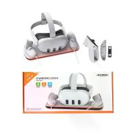 ราคา Dobe แท่นชาร์จ Charging Dock for Meta Quest 3 (TY-3827)(สีขาว) (MKP2095370)