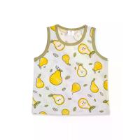 ราคา AUKA เสื้อกล้าม,เด็กผู้ชาย, Enjoy Fresh,กุ๊นสีเขียว. 80 6-12 Month (MKP1620349)
