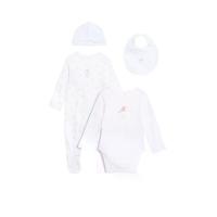 ราคา MARKS & SPENCER KIDS ชุดเซ็ตบอดี้สูทเด็กเล็กยูนิเซ็กส์ Starter Set Pure Cotton Born in 2025 4 ชิ้น สี White Mix 3-6 Month (GRCDS54525030064)