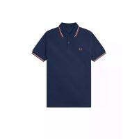 ราคา Fred Perry เสื้อโปโลผู้ชาย TWIN TIPPED FRED PERRY SHIRT สีกรมท่า L (MKP2096225)