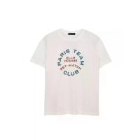 ราคา ELLE HOMME เสื้อยืดคอกลม สกรีนลายโลโก้ ELLE HOMME สไตส์สปอร์ต W8K906 - สีขาว L (GRMKPPR000141393)