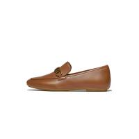 ราคา FitFlop™ รองเท้าโลฟเฟอร์ผู้หญิง DELICATO SQUARE-CHAIN LOAFERS สี BROWN 3 UK (MKP2032254)