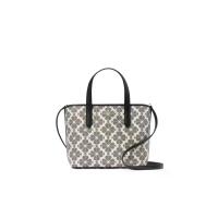 ราคา KATE SPADE NEW YORK กระเป๋าโท้ท/กระเป๋าทรงสี่เหลี่ยมรุ่น Spade Flower Small Tote ดำ One Size (MKP2066027)