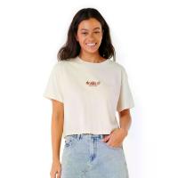 ราคา RIP CURL เสื้อครอปผู้หญิง Tokens สี Bone M (GRCDS20925090036)