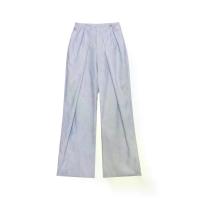 ราคา KLOSET (PF25) กางเกง Trousers สุดคลาสสิก ผลิตจากผ้าลินินผสมคอตตอนคุณภาพดี สำหรับผู้หญิง สีฟ้า S (MKP2095418)