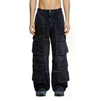 ราคา DIESEL กางเกงยีนส์ ผู้ชาย D-TOUCH-CARGO L.30 TROUSERS สีดำ 30 EU (GRMKPPR000166043)