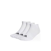 ราคา ADIDAS ถุงเท้าซ่อนขอบยูนิเซ็กส์ 3 คู่ สี Medium Grey Heather / White / Black M (GRCDS54624110340)