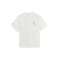 ราคา MLB เสื้อยืด ยูนิเซ็กส์ Basic Mega Logo Over Fit T-Shirts รุ่น 3ATSB0654 43IVS สีขาวงาช้าง L (MKP2070871)