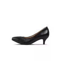 ราคา SIRENA รองเท้าคัทชู หนังแท้ หัวแหลม ส้นสูง 2 นิ้ว รุ่น Carnation สีดำ 37 EU (GRMKPPR000005565)