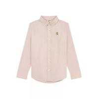ราคา GIORDANO เสื้อเชิ้ตเด็กผู้ชาย Oxford Embroidery Shirt สีชมพู 130 (MKP1889467)