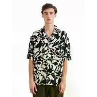 ราคา OASIS เสื้อเชิ๊ตผู้ชายแขนสั้น สีดำ XL (GRMKPPR000164014)