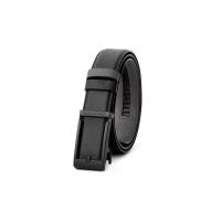 ราคา DAPPER เข็มขัดหนังแท้ผู้ชาย Diagonal Ratchet Belt with Automatic Buckle สีดำ M (GRMKPPR000137328)