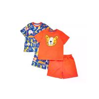 ราคา MOTHERCARE ชุดนอนเด็กเล็กผู้ชาย เสื้อยืดแขนสั้น + กางเกงขาสั้น Tiger 2 ชิ้น หลากสี 3-4 Years (CDS21276507)