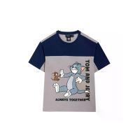 ราคา FOF KIDS เสื้อยืดเด็กโตผู้ชาย แขนสั้น Tom & Jerry สีเทา 6 US (CDS18678307)