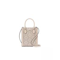 ราคา KATE SPADE NEW YORK กระเป๋าโท้ท/กระเป๋าทรงสี่เหลี่ยมรุ่น Signature Spade Flower Mini Tote ครีม One Size (MKP2066023)