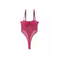 ราคา ELLE LINGERIE Bodysuit ชุดเกาะอกลูกไม้ มีโครง รุ่น LB8604 - สีราสเบอร์รี่ B70 (GRMKPPR000167313)