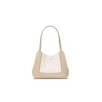 ราคา KATE SPADE NEW YORK กระเป๋าสะพายไหล่รุ่น Lena Colorblock Large Triple Compartment Shoulder Bag ครีม One Size (MKP2066034)