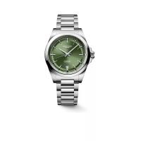 ราคา Longines นาฬิกาข้อมือยูนิเซ็กส์ Conquest 38 มม. สี Sunray Green (MKP2096192)