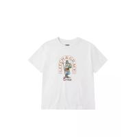 ราคา EVISU Men T-Shirt American "Ebisu" Print Relax Fit M (CDS24622769)