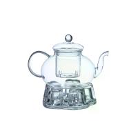 ราคา CUIZIMATE ชุดกากรองชา 850 มล. พร้อมฐานหัวใจ สีโปร่งแสง (CDS12720682)