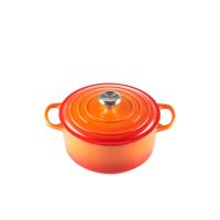 ราคา LE CREUSET หม้อเหล็กหล่อทรงกลม ขนาด 24 ซม. (CDS98257508)