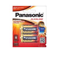 ราคา PANASONIC ถ่านอัลคาไลน์ ขนาด C LR14T/2B สีแดง C (CDS5259953)