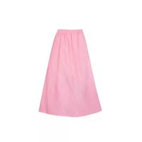 ราคา YaccoMaricard กระโปรงผู้หญิง กระโปรงทรงเอ ตีเกล็ดแนวทแยง สีชมพู 3 (GRMKPPR000163502)