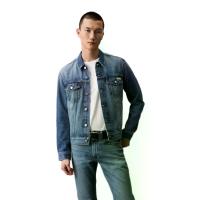 ราคา CALVIN KLEIN เสื้อแจ็คเก็ตผู้ชาย ทรง Slim สีฟ้า L (GRMKPPR000186562)