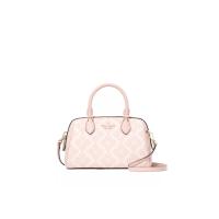 ราคา KATE SPADE NEW YORK กระเป๋าสะพายข้างรุ่น Spade Flower Small Dolly Duffle ชมพู One Size (MKP2066039)