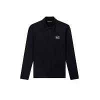 ราคา EA7 เสื้อโปโลผู้ชาย แขนยาว Chest Logo FW25 UB011 สีดำ S (CDS24402453)