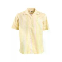 ราคา DAKS เสื้อเชิ้ตผู้ชายแขนสั้น Regular Fit สีเหลือง XL (GRMKPPR000190769)